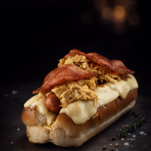 Crazy hot dog